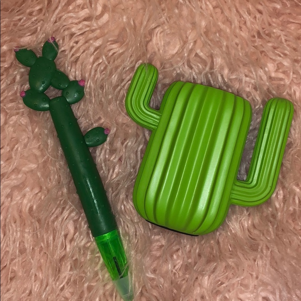 cactus pen holder